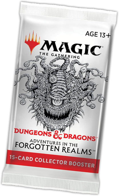 Magic: The Gathering Adventures in The Forgotten Realms Collector Booster | 15 Magic Cards