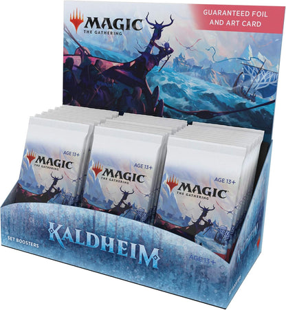 Wizards of The Coast Magic The Gathering Kaldheim Set Booster Box | 30 Packs (360 Magic Cards)