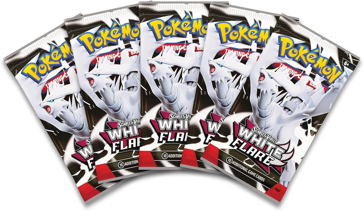Pokemon TCG Scarlet & Violet 10.5 White Flare Binder Box