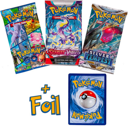 Pokemon Cards - 3 Booster Packs (Random packs)