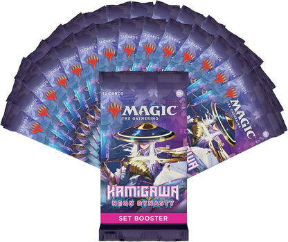 Magic: The Gathering Kamigawa: Neon Dynasty Set Booster Box | 30 Packs (360 Magic Cards)
