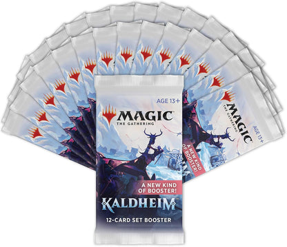 Wizards of The Coast Magic The Gathering Kaldheim Set Booster Box | 30 Packs (360 Magic Cards)