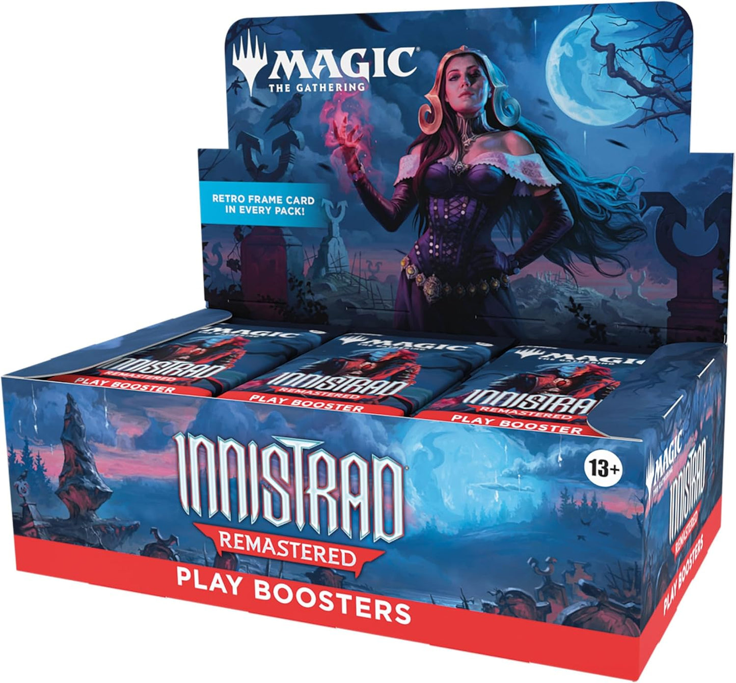 Magic: The Gathering Innistrad Remastered Play Booster Box - 36 Packs (504 MTG Cards)