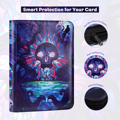 360 Pockets Card Binder, MTG Card Binder, Double Sided Card Collection Album Folder with 20 Pages, Side-Loading Card Holder for MTG, TCG, Trading Card, Sports Cards-Swamp