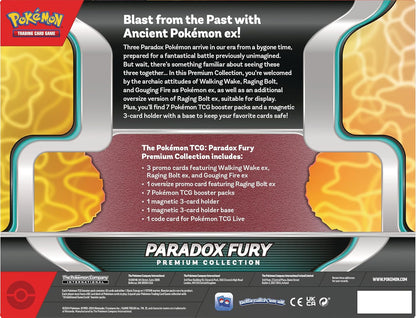 Pokemon TCG: Paradox Fury Premium Collection - 2024 Amazon Holiday Exclusive