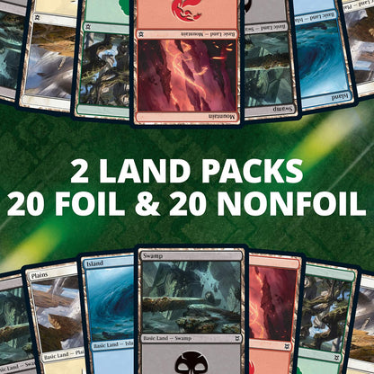 Magic: The Gathering Zendikar Rising Gift Bundle | 10 Draft Booster Packs | 1 Collector Booster | Accessories