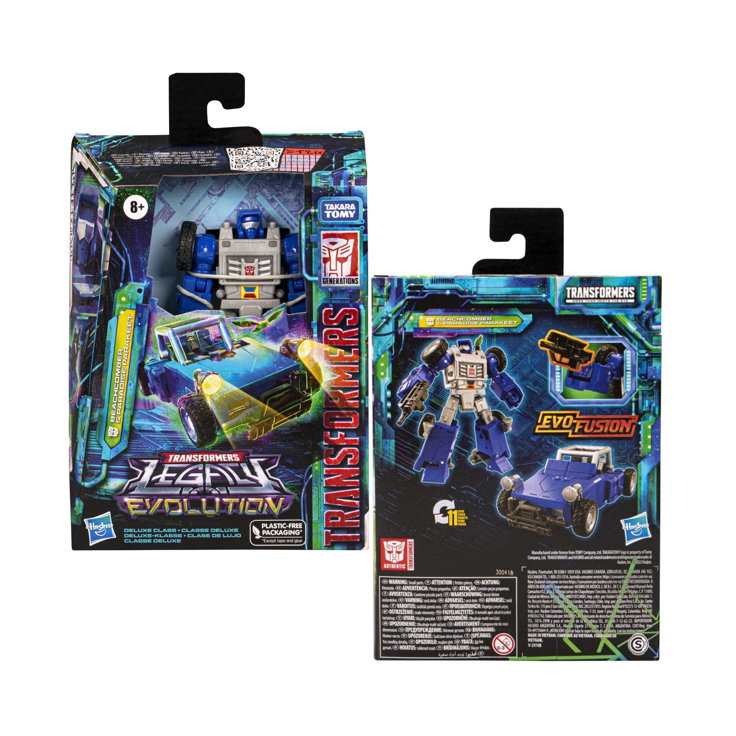 Hasbro Transformers Generations Deluxe - Legacy Evolution - Beachcomber & Paradise Paraket - Estimated Arrival: Jan. 2026 (PRE-ORDER)