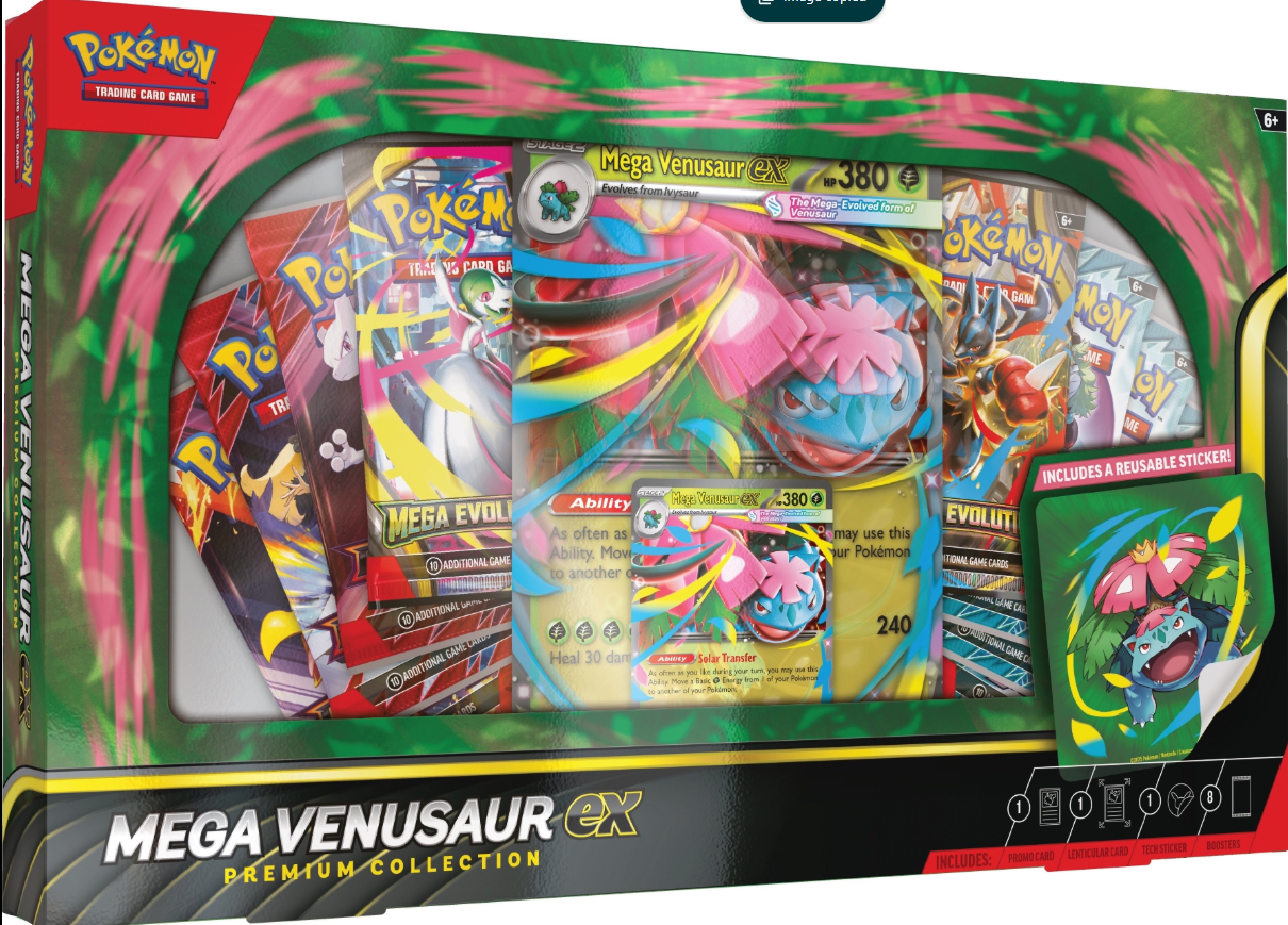 Pokemon Mega Venusaur ex Premium Collection PREORDER