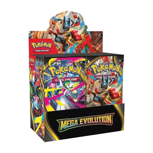Pokémon TCG: Mega Evolution 1: Enhanced Booster Display