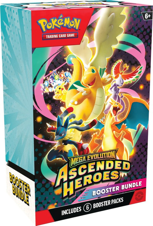 Pokemon Mega Evolutions 2.5 Ascended Heroes Booster Bundle PREORDER