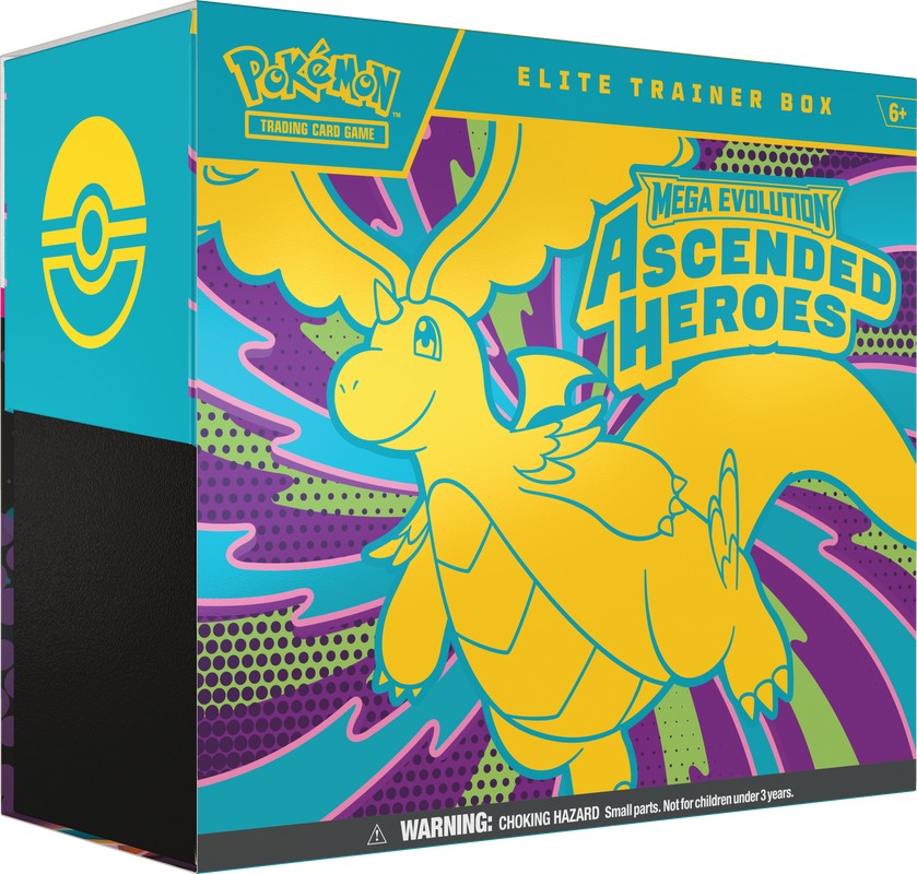 Pokemon Mega Evolutions 2.5 Ascended Heroes Elite Trainer Box PREORDER