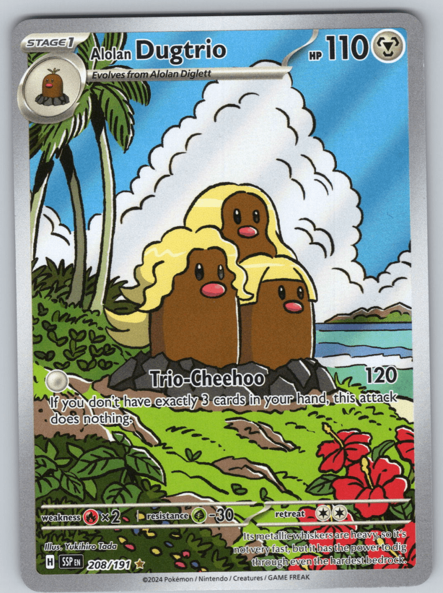 Alolan's Dugtrio #208