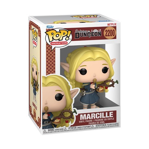 Delicious in Dungeon Funko Pop! Animation - Set of 4 (Senshi #2202, Marcille #2200, Laios #2199, and Chilchuck #2201) Collectible Vinyl Figures - Estimated Arrival: Nov. 2025 (PRE-SALE)