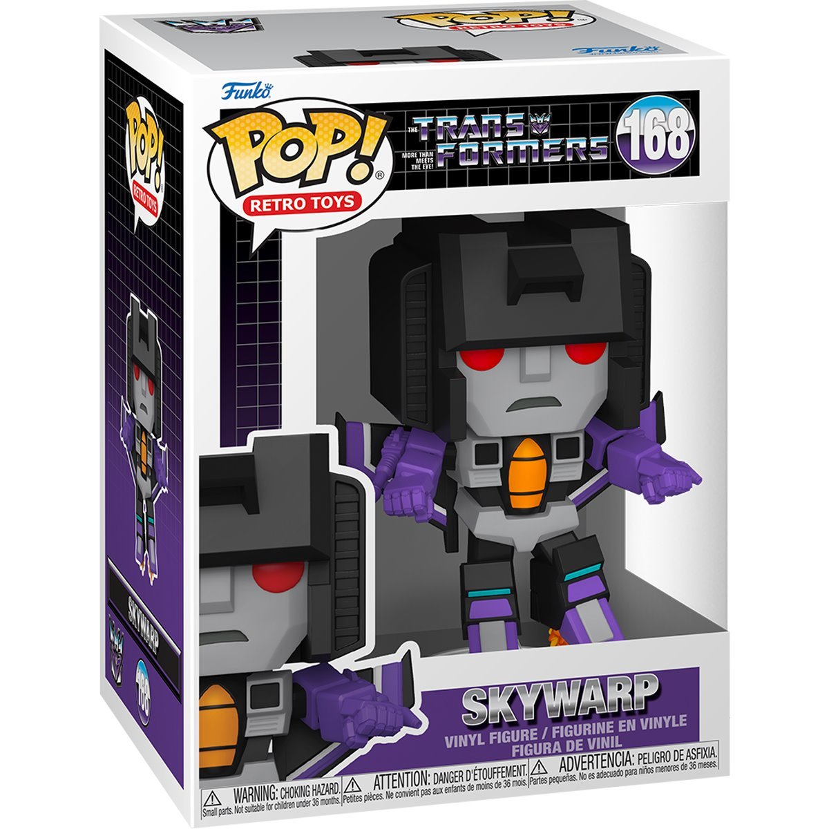 Skywarp #168 Funko Pop! Retro Toys Transformers - Approx. 5" Collectible Vinyl Figure - Estimated Arrival: Nov. 2025 (PRE-SALE)