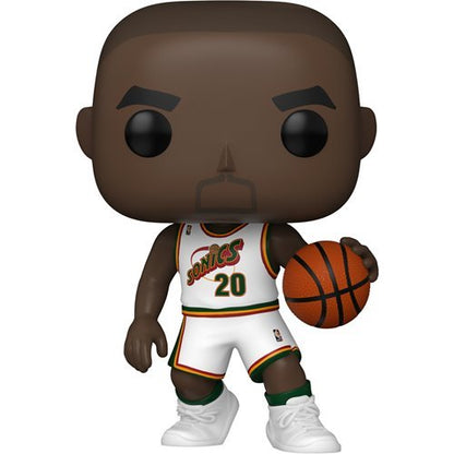 Gary Payton #223 Funko Pop! Basketball NBA Seattle Sonics - Approx. 4" Collectible Vinyl Figure Bundled with Display Box Protector Case - Estimated Arrival: Nov. 2025 (PRE-SALE)