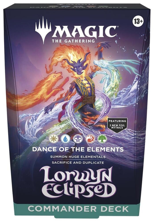 Magic: The Gathering Lorwyn Eclipsed: Dance of the Elements Commander Deck - Estimated Arrival: Jan. 2026 (PRE-ORDER)