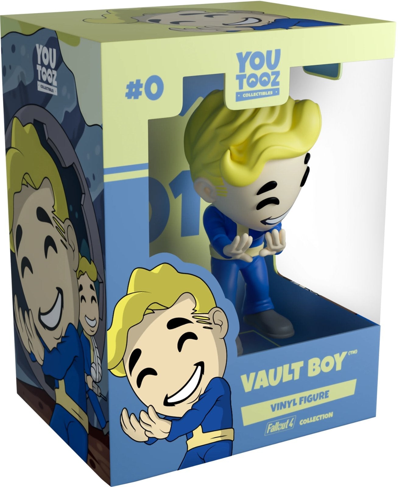 Vault Boy Youtooz Fallout Collection - Approx. 4.2" Collectible Vinyl Figure #0 with Window Display Box (PRE-SALE)