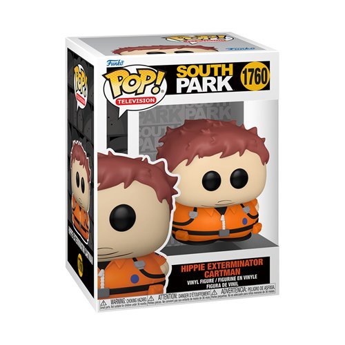 Hippie Exterminator Cartman #1760 Funko Pop! Television South Park - Approx. 3" Collectible Vinyl Figure Bundled with Display Box Protector Case - Estimated Arrival: Nov. 2025 (PRE-SALE)