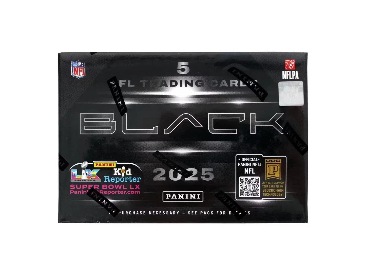2025 Panini Black Football NFL Factory Sealed Hobby Box Pre Sale Ships 10/20