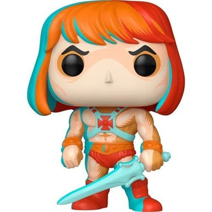He-Man (Retro Neon) #1775 Funko Pop! Television Masters of the Universe - Approx. 3 3/4" Collectible Vinyl Figure Bundled with Display Box Protector Case - Estimated Arrival: Nov. 2025 (PRE-SALE)