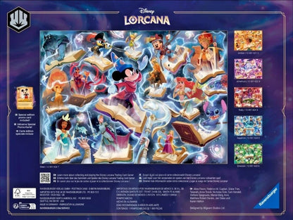 Disney Lorcana 1000 Pc Ravensburger Puzzle Glimmers o f The Realm Amber PRE-SALE