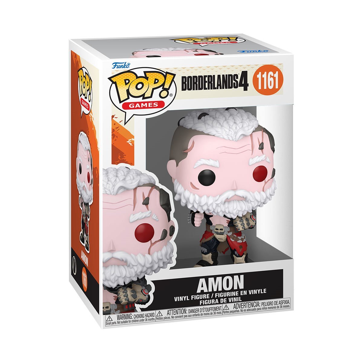 Amon #1161 Funko Pop! Games Borderlands 4 - Approx. 4" Collectible Vinyl Figure Bundled with Display Box Protector Case - Estimated Arrival: Nov. 2025 (PRE-SALE)