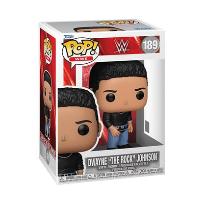 Dwayne The Rock Johnson with Fanny Pack #189 Funko Pop! WWE - Approx. 3 3/4" Collectible Vinyl Figure Bundled with Display Box Protector Case - Estimated Arrival: Nov. 2025 (PRE-SALE)