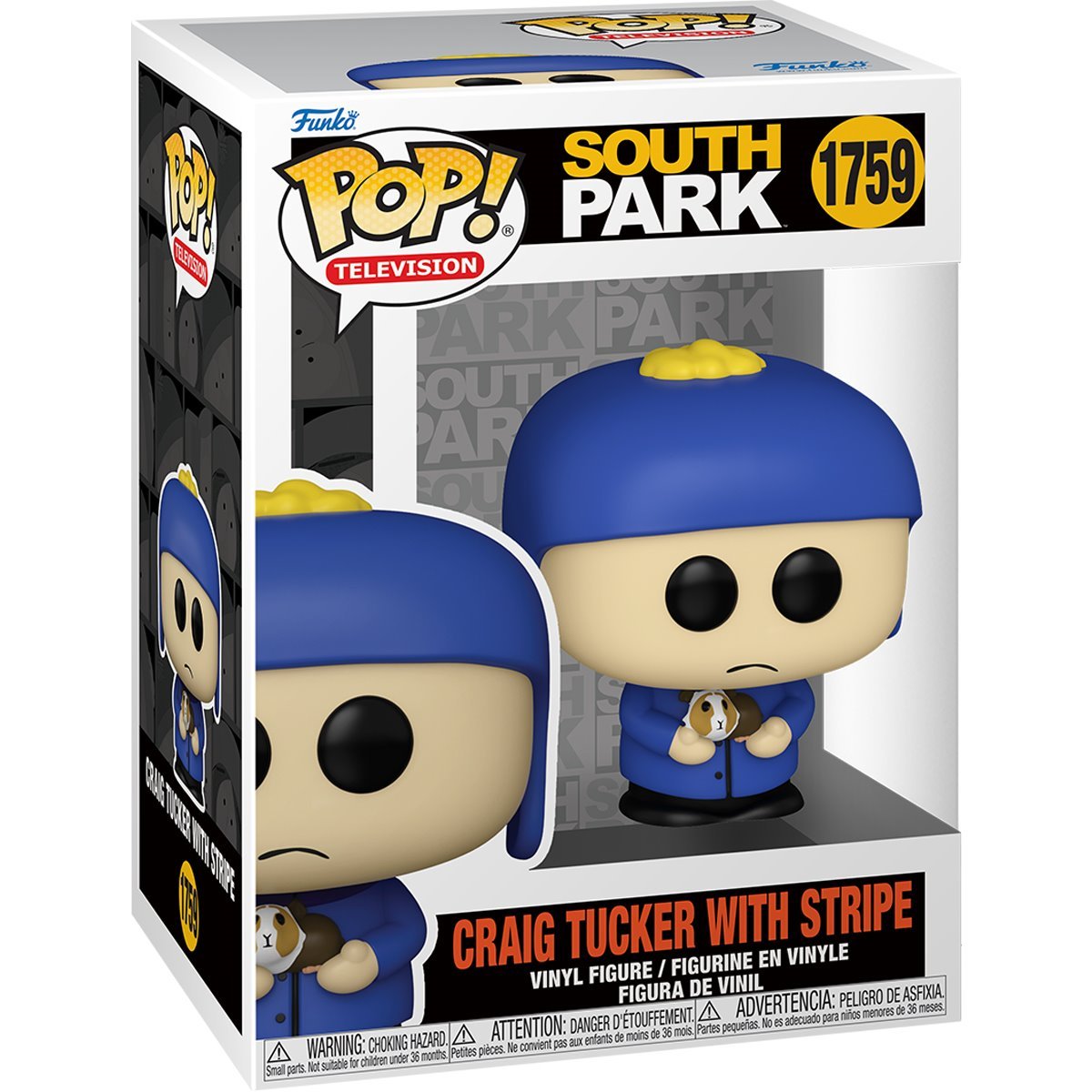 South Park Wave 6 Funko Pop! Television - Set of 5 (Wendy Testaburger #1762, Jimmy Valmer #1761, Hippie Exterminator Cartman #1760, Craig Tucker with Stripe #1759, Kissing Company Butters #1758) Collectible Vinyl Figures - ETA: Nov. 2025 (PRE-SALE)