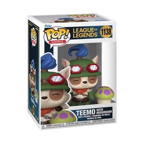 League of Legends Wave 4 Funko Pop! Games - Set of 4 (Gwen #1135, Yasuo #1136, Lux #1137, and Teemo with Mushroom #1138) Collectible Vinyl Figures - Estimated Arrival: Nov. 2025 (PRE-SALE)