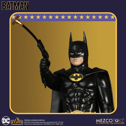 Mezco Toyz Batman 1989: Batman - 5 Points Collection Action Figure (PRE-SALE)