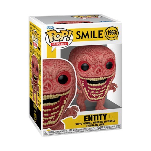 Entity #1963 Funko Pop! Movies Smile - Approx. 4" Collectible Vinyl Figure Bundled with Display Box Protector Case - Estimated Arrival: Nov. 2025 (PRE-SALE)