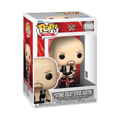 WWE Wave 28 Funko Pop! Set of 5 (Jimmy Hart #191, Stone Cold Steve Austin #190, Dwayne The Rock Johnson #189, Lita #188, and Eric Bischoff #187) Collectible Vinyl Figures - Estimated Arrival: Nov. 2025 (PRE-SALE)