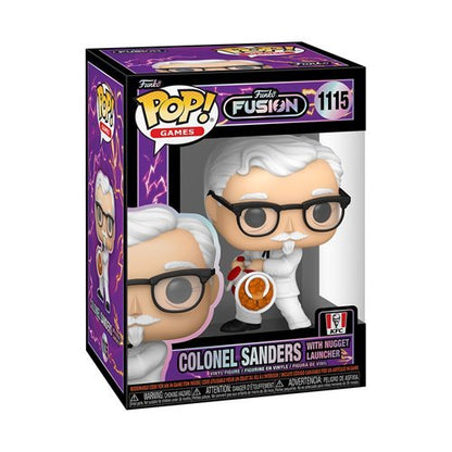 Funko Fusion Wave 3 Funko Pop! Games - Set of 4 (Freddy Fazbear with Pizza Launcher #1096, Mega Man #1097, Colonel Sanders #1115, and Invincible #1098) Collectible Vinyl Figures - Estimated Arrival: Nov. 2025 (PRE-SALE)